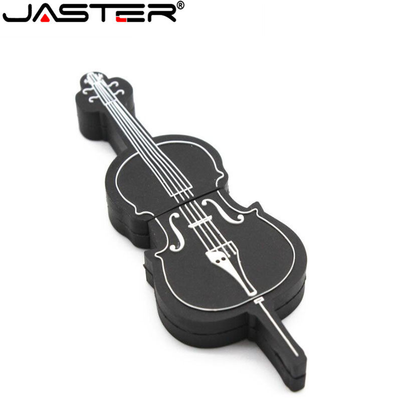 JASTER Mini cello U disk 4GB 16GB 32GB 64GB violoncello usb 2.0 violin memory Stick music usb flash drive present mini gift