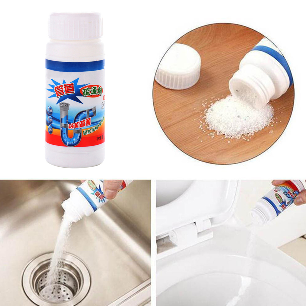 Powerful Pipe Dredging Agent Kitchen Sewer Deodorant Strong Pipeline Dredge Agent Toilet Bathtub Cleaning Powder Drain Cleaner
