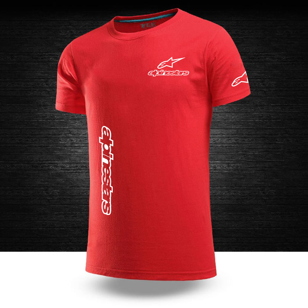 2020 Alpinestars Men's Sport T-shirt Summer Sleeve O-neck Leisure Outwear Tees Breathable Casual Men T Shirt Short sleeves