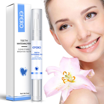 EFERO Teeth Whitening Pen Tooth Bleaching Gel Bleach Clean Remove Stains Dental Oral Hygiene Brighten Teeth Cleaning Serum TSLM1