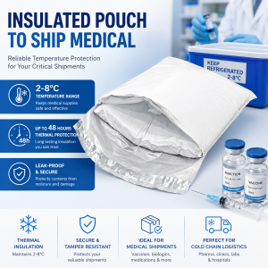 expandable insulated medical pouch