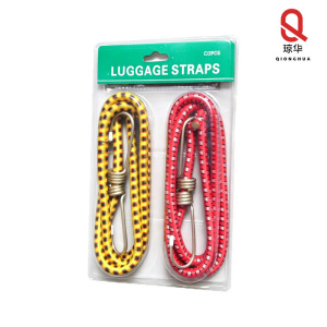 Secure Double Blister Luggage Straps Featuring Hooks