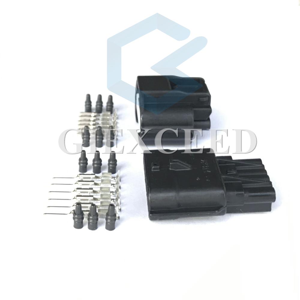 6 Pin 7283-8850-30 7282-8850-30 Auto Sensor Plug Air Flow Meter Connector For Nissan 350Z R35 GT-R V35