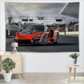 Custom Cool Automotive Car Wall Hanging Tapestry Sheets Home Decorative Tapestries Beach Towel Blanket Cloth Wall Tapestry