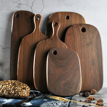 Cutting board Solid walnut wood mini portable outdoor cutting board show and shoot western food steak board charcuterie board