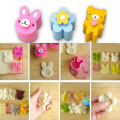 Cute Sandwich Mould Rabbit Flower Panda shaped Bread Cake biscuit embossing device Crust Cutter Baking Pastry Tools