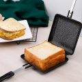Sandwich Mold Waffle Easy Clean Kitchen Tool Bread Barbecue Plate Toast Frying Pan Home Double Side Non-stick Aluminum Alloy