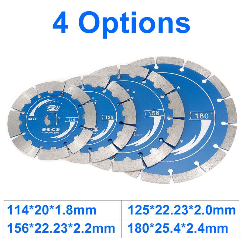 114/125/156/180mm Diamond Saw Blades Wood Cutting Disk Cutting Wood Saw Disc Multitool Wood Cutter Angle grinder For Wood