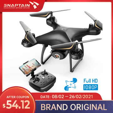 SNAPTAIN SPF50MQ Drone with Camera 1080P HD Live Video Camera Drone Voice Control Gesture Control Circle Fly High-Speed Rotation