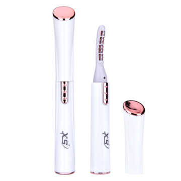 Portable Electric Heated Eyelash Curler Pen Curl Eyelashes Mascara Lash Long Lasting Curl Enhancer Women Eye Beauty Makeup Tool