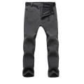 Outdoor Pants Hiking Pants Thick Fall Winter Thermal Fleece Sweat Absorbent Casual Men Hiking Pants Outdoor Camping#c