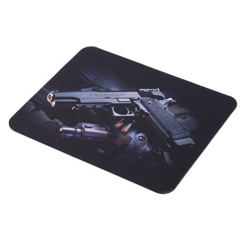 2019 new Gun Picture Anti-Slip Laptop PC gaming Mice Pad Mat Mousepad For Optical Laser Mouse hot selling
