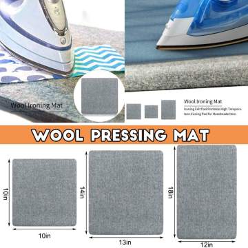 Wool Felt Ironing Board Easy Portable Ironing Pad Hand Sewing Tool Home Accessories pressing mat Wool Pressing Mat Ironing Pad