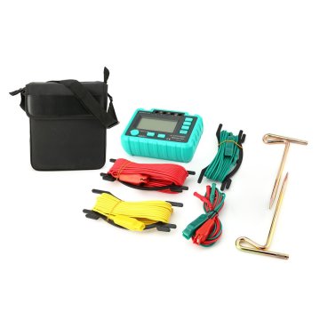 High Sensitive Digital Earth Ground Insulation Resistance Meter Testing Voltmeter Megohmmeter 20/200/2000Ohm