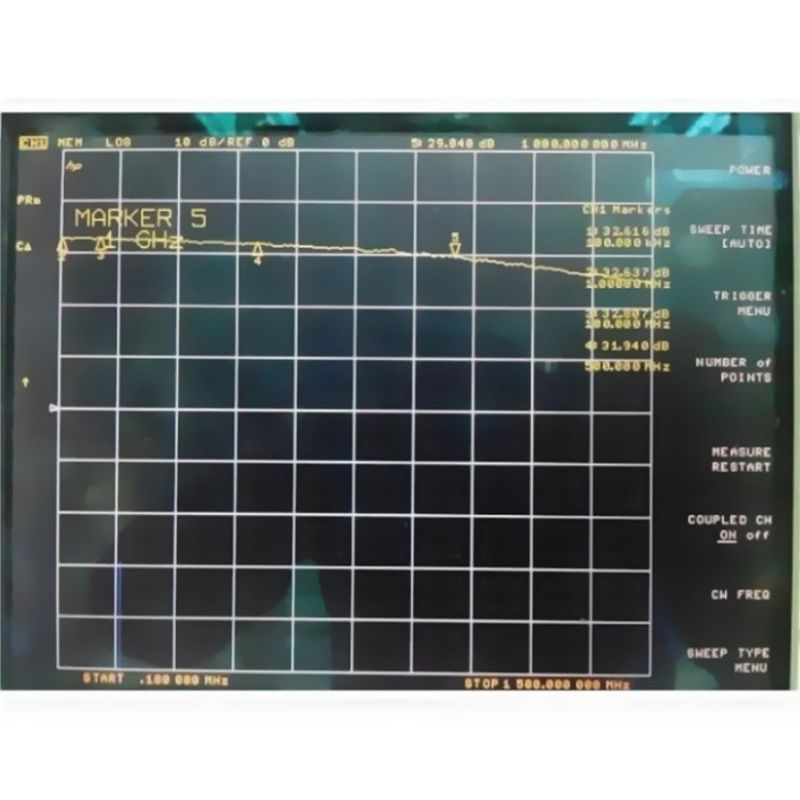 0.1-2000MHz RF Amplifier Wideband High Gain 30dB Low Noise Amplifier LNA Broadband Module Receiver