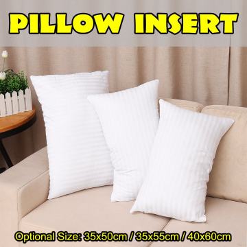 Soft Striped Hugging Body Pillow Inner PP Cotton Pillow Interior Cushion Filling Rectangular Throw Pillows Insert Filler Core