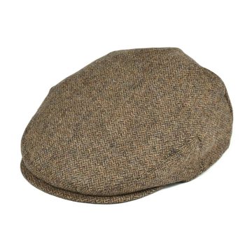 BOTVELA 100% Wool Flat Cap for Men Women Scally Caps Herringbone Newsboy Khaki Ivy Hat Cabbies Driver Beret Boina 002