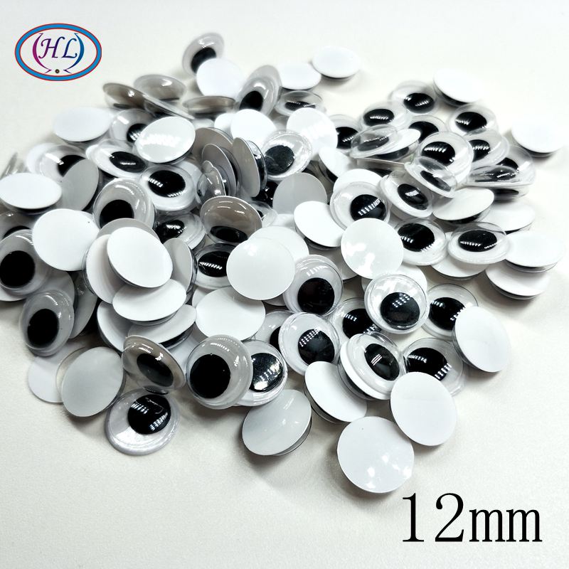 HL 6/8/12/15mm 100/200/300pcs Dolls Eye For Toys Googly Eyes Used Doll Accessories