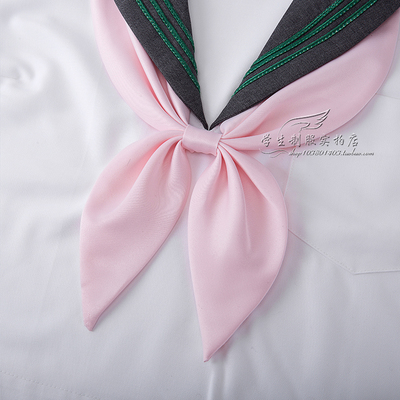 Goldfish Pre-tie Scarf Japanese School Girls Women's Bow Tie JK Uniform Students Necktie Cosplay 14 Colors