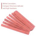 6Pcs/Set 320 to 1200 Grit Oil Stone White Corundum Whetstone Grinding Sand Oil Stone Knife Sharpener Sharpening Stone