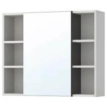 Luxury Led Mirror Bathroom Storage Cabinets with Shelves