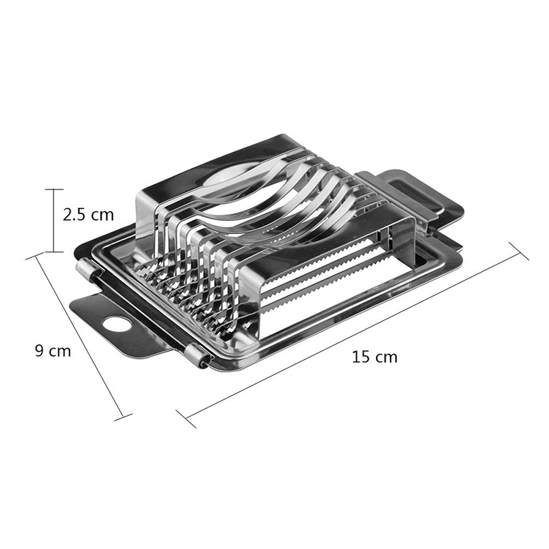 Multifunction 2in1 Cooking Tools Cut Kitchen Egg Slicer Sectione Cutter Mold Tomato Cutter Section Chopper Flower Edges Gadgets