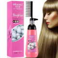 Mokeru 150ml Smoothing Shiny Cold Hair Straightener Cream Natural Straight Hair Relaxer Cream for Woman Straightening Hair