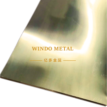 Thin Brass Metal Panel Thin Brass Sheet