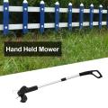 Portable Grass Trimmer Cordless Lawn Weed Cutter Edger With Zip Ties Gardening Mowing Power Tools Kits Grass Lawn Trimmer