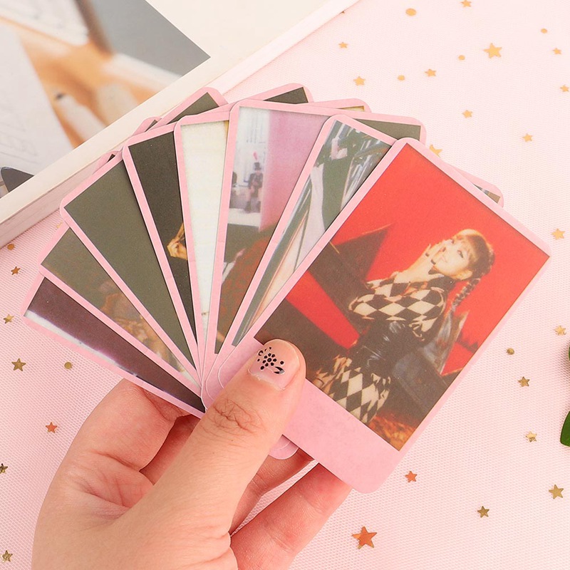 8Pcs/Set KPOP Album Self Made Paper Lomo Card Photo Card Poster Photocard Fans Gift Collection Stationery Set