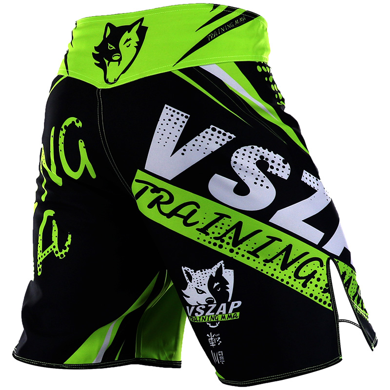 VSZAP Boxing Fight Shorts MMA Shorts For Men MMA Muay Thai Sport Shorts Trunks Grappling Sanda Kickboxing Pants Boxe