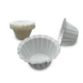 100pcs Home Kitchen Coffee Filters Disposable Paper Filters Cups Single Serving Paper Filters Cups Replacement Coffee Filters