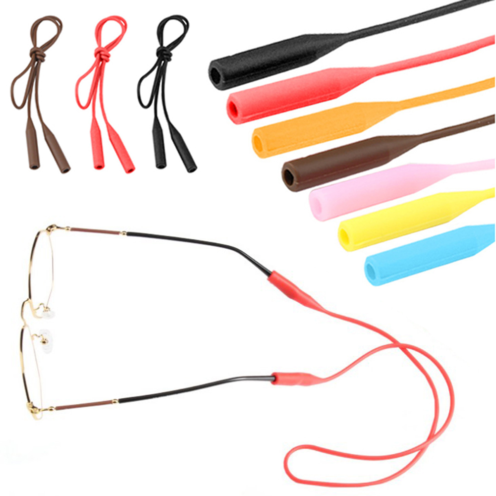 1 pcs Silicone Glasses Chain Strap Cable Holder Neck Lanyard for Reading Glasses Strap Women Men Sunglass Cord Eyewear Accessory