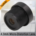 Yumiki 3MP 4.3mm Lens 1/2.7" IR Micro-Distortion F2.5 M12 lens for Gopro /for SJCAM SJ7 Camera cctv lens with IR filter 650nm