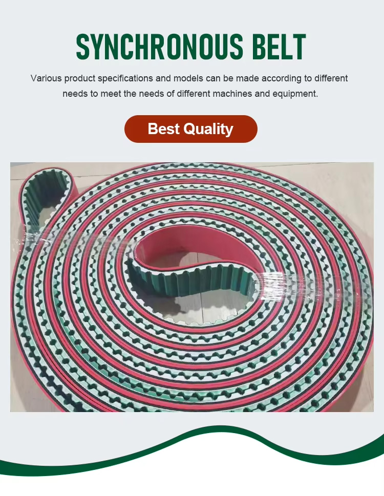 OEM Rubber Belt for Packing Generator Unit