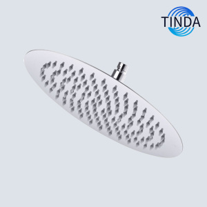 When water flows through the shower head