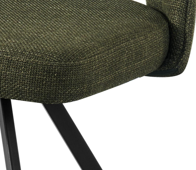 BR-25A34 upholstered  fabric dining chair 13