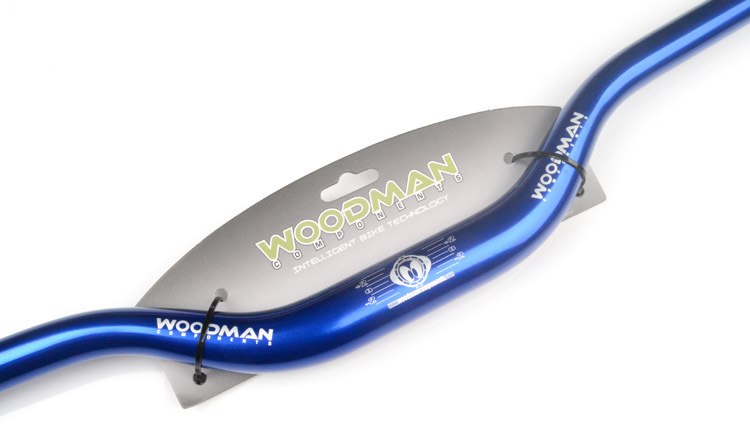 Authentic French WOODMAN NEW SP3 XL79 31.8*790MM Mountain Bike Swallow-shaped Handlebar Aluminum Alloy Bicycle Handlebar