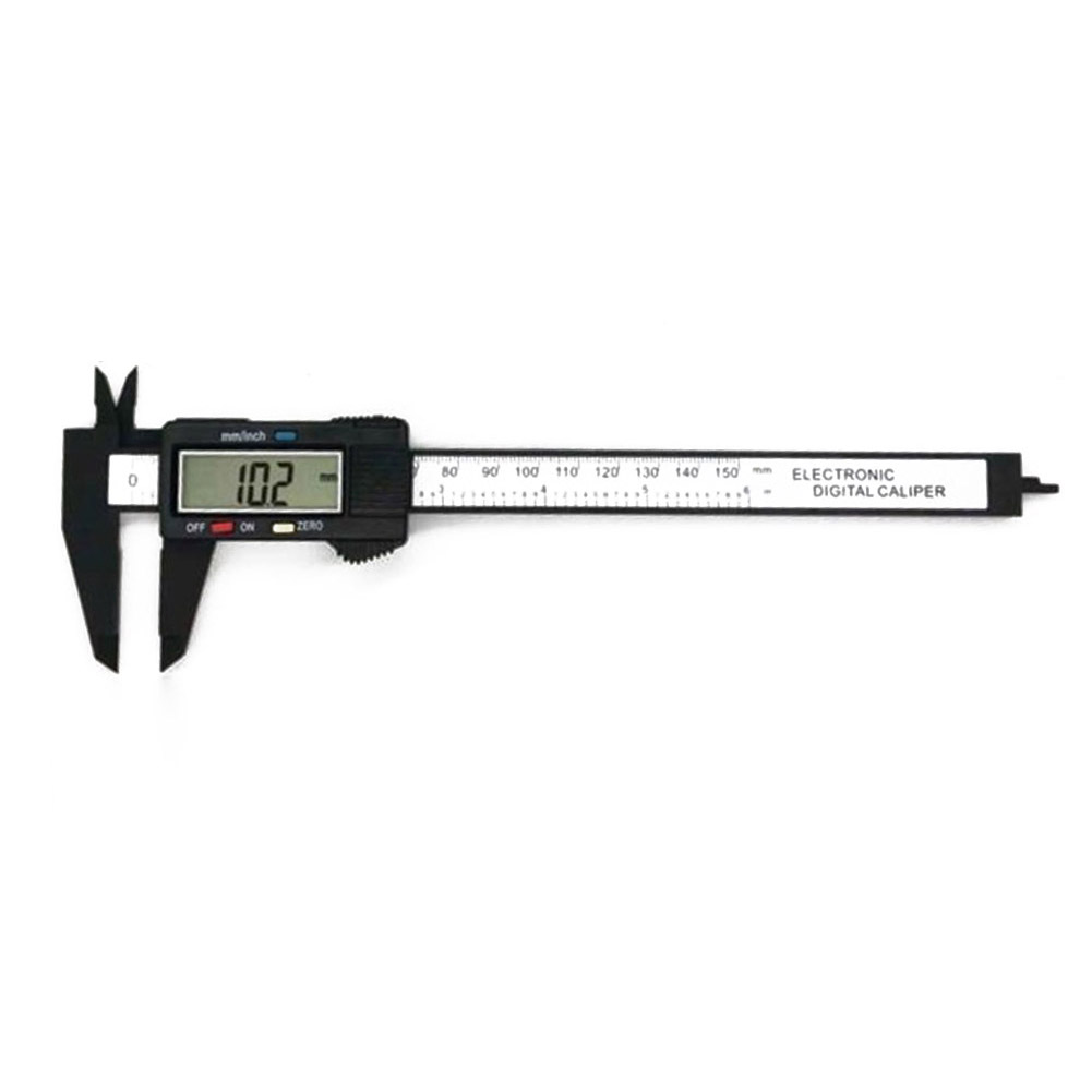 Multi-functional Vernier Caliper Classic Texture Electronic Plastic Gauge Micrometer Practical Depth Measuring Tools