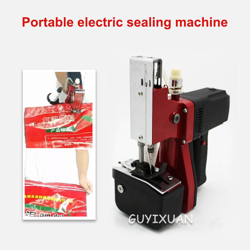 GK9-series Portable Electric Sewing Machine Gun type woven bag baler Crafting Mending Kit for Home Textile Industrial Stitching