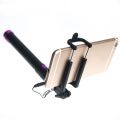 20cm-80cm Selfie Foldable Extendable Telescopic Rod Cable Range Wired Monopod Mobile Phone Holder 3.5mm Jack Selfie Stick