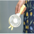 Mini USB chargeable fan yellow color
