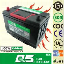 Japanese Standard Mf Car Battery (N70ZMF 12V75AH)