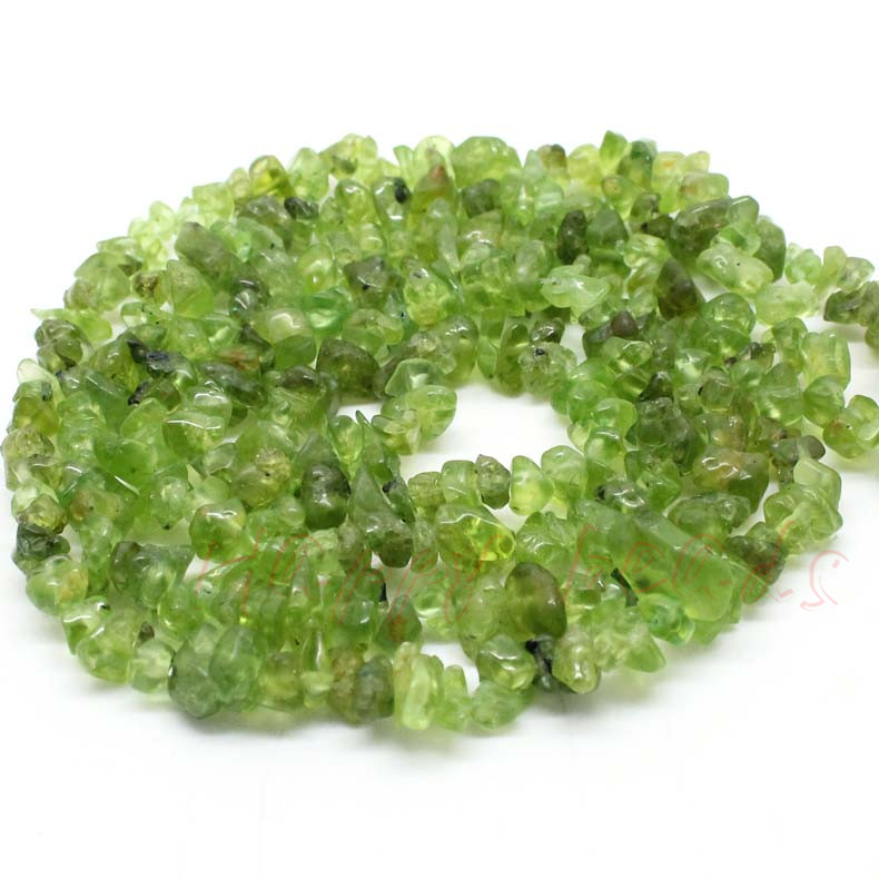 5mm-8mm Natural Peridot Freeform Gravel DIY Gems Loose Beads 80cm Strand Jewelry Making Free Shipping(F00327)