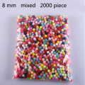 Wholesale 2000Pcs 8mm Pompoms Soft Pom Poms Fur Ball Arts Toys Crafts DIY Apparel Sewing Fabric Supplies Wedding Home Decoration