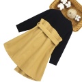 Teens Girls Dress Patchwork Dress For Girls Long Sleeve Dress Kids Dresses for Girls Autumn Children Clothes 6 8 10 12 14