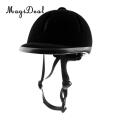 MagiDeal Adjustable Breathable Horse Riding Helmet Safety Velvet Equestrian Helmet