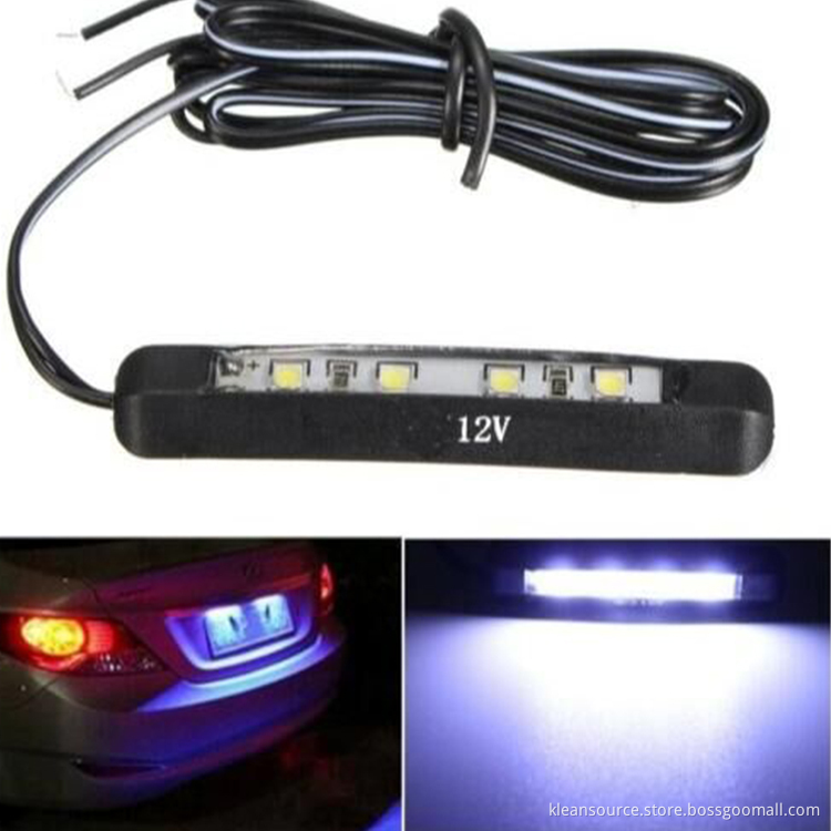 Motorcycle LED Plate Light License lamps