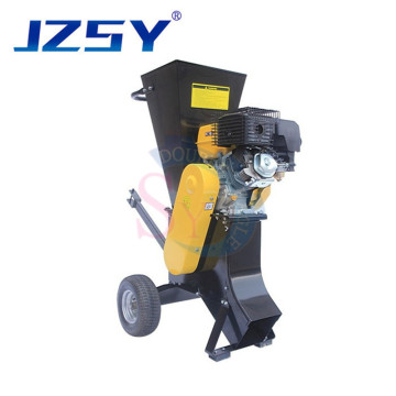 13 horsepower agricultural garden shredder/movable petrol wood shredder/vertical wood chipper