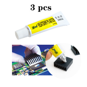 3 pieces of conductive heat sink adhesive compound adhesive for PC GPU IC 8ckc